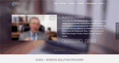 Desktop Screenshot of ghrix.com
