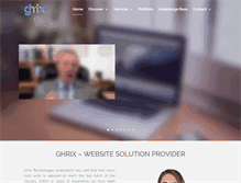 Tablet Screenshot of ghrix.com